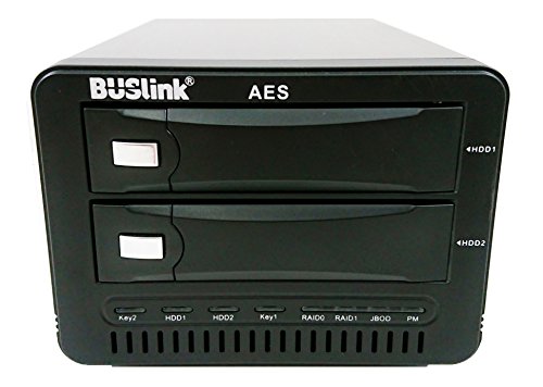 CSE16TB2DG2R1M1 シングルキーモード1 CipherShield 2ベイ RAID 1 256ビット AES USB-A 3.2 Gen 2/eSATA FIPS 140-2 レベル2 HIPAAハードウェア暗号化外付けSSDドライブ (16