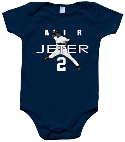 Derek Jeter AIR Baby 1 Piece Short Sleeve