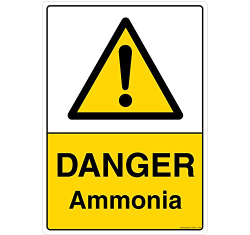 Safety Sign Store pericolo: ammoniaca: 3 m