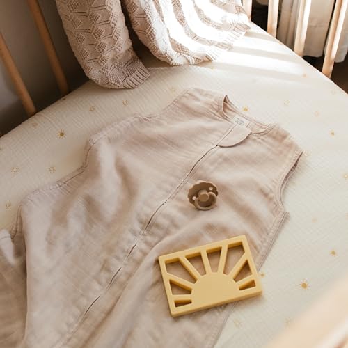 Image of mushie Baby Wearable Blanket | 100% Organic Cotton Muslin | Sleeping Bag for Infants (Sage)