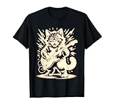 Photo Gallery vintage rock cat che suona la chitarra musica elettrica uomini donne bambino maglietta Photo Gallery vintage rock cat che suona la chitarra musica elettrica uomini donne bambino maglietta