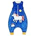 Produktbild Kinder Schlafsack 1.5 Tog Baby Schlafsack mit Beinen Reißverschluss Frontseite 3-5 Jahre