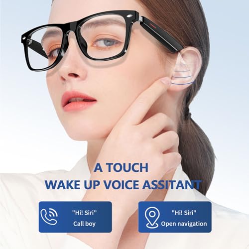 Lunette connectée de soleil écouteur sans fil Android iOS