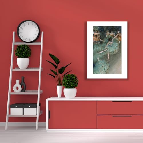 Edgar Degas Dancers in Blue impression poster mat Medium décoration murale salon