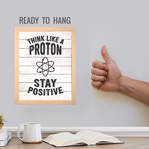 Image of Chaka Chaundh - Science, Technology Life, Universe & Positive Quotes Frame - Motivational Quotes frames - Framed posters - Photos with quotes - (13.6 X 10.6 inches)- Set of 4