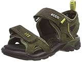 Robuste Qualität ECCO Unisex-Kinder Biom Raft Peeptoe Sandalen, Grün (Grape Leaf/Black/Grape Leaf), 28 EU