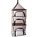 Camping Dry Net-4 Layer Outdoor Hanging Mesh Foldable Drying Rack Multipurpose Storage Organizer Dryer for Picnic/BBQ/Tableware/Dishes/Food/Vegetables/Fruit/Clothing