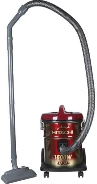 Hitachi CV-950F Pail Can Vacuum Cleaner with hose and wand assembled