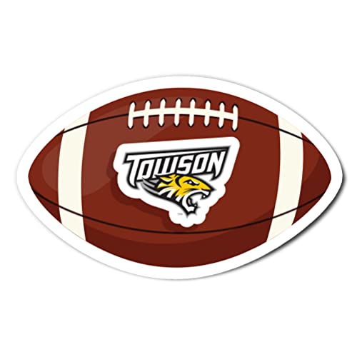 Desert Cactus Towson University Sticker TU Tigers Vinyl Decal Laptop Water Bottle Car Scrapbook (Football Logo Sticker)