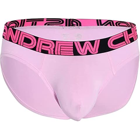 Andrew Christian Men's Underwear Mini Brief Almost Naked 92334 (Pink/L) Cover