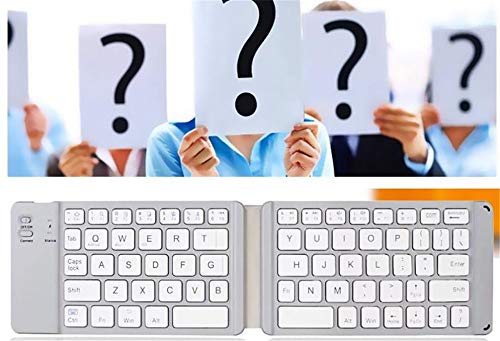 Teclado Bluetooth Universal Plegable REYG para iPad iPhone y Tabletas Android o Windows 3