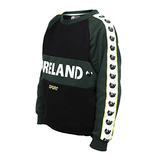 Croker Green & Black Kids Crew Neck Sweater2