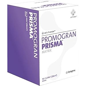 Promogran Prisma Ag #MA028 – Matrix Dressing with Silver – 1 Box