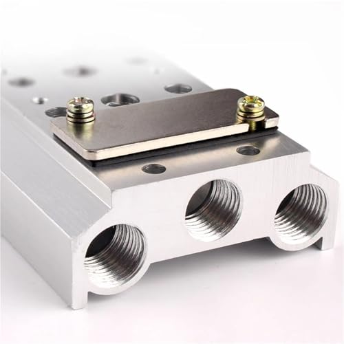 Barrette de connexion pneumatique pour platine de distribution d'air 4V110-06 et 4V210-06 - 4