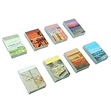 WJGJ Washi Sticker Set (8 Set, 400 Stück) für Journaling, Scrapbooking Tagebuch Planer Album Tagebuch, Notebook, Kartenherstellung Laptop Journaling DIY Arts and Crafts