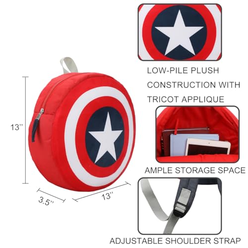 Marvel Captain America Shield 11.5" Mini Backpack 5