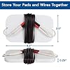TENS 7000 TENS Unit Pad Holder, Holds (4) 2 X 2 Or (2) 2 x 4 TENS Unit Replacement Pads
