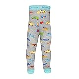  by Graziela Jungen Strumpfhose grau meliert Autos (93201/3900) Gr. 62