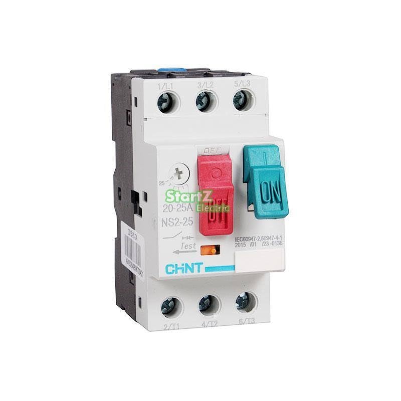 NS2-25 10A(6.3-10A) Motor Protector Motor Starter Motor Circuit Breaker Motor Switch GV2 ME