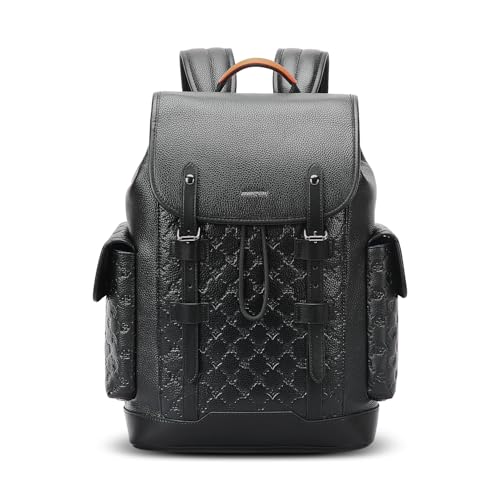 Image of BOPai Genuine Leather Backpack 15,6 inch Laptop Bag for Men Business Computer Backpack Casual Daypack