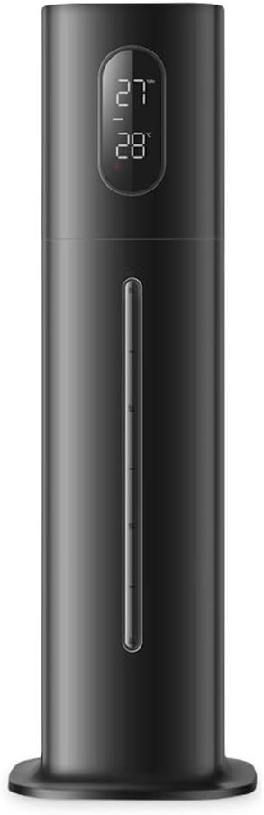 Household Water Humidifier Mute Bedroom Large Capacity Sterilization Purification Air Pregnant Women Baby Aromatherapy Spray Air Humidifier (Color : White) (Black)