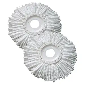 Honey Enterprise Replacement Microfibers, Refill Mop Head for Roating Mop System(Pack of 2).