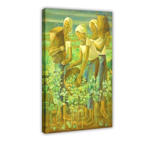 Toile Anita Magsaysay-ho idéale pour un bureau élégant et culturel
