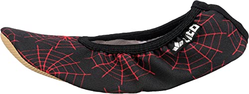Lico G 1 STYLE Unisex Kinder Gymnastikschuhe, Schwarz/ Rot, 30 EU