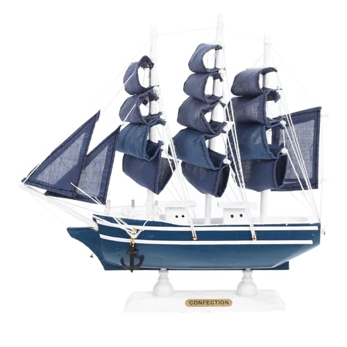 Decorazione vintage a forma di barca a vela: completa il tuo tema costiero retrò con una bellissima decorazione a forma di barca a vela, nautische segelboot wanddekoration