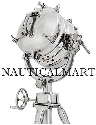 NauticalMart Royal Master Searchlight Tripod Floor Lamp