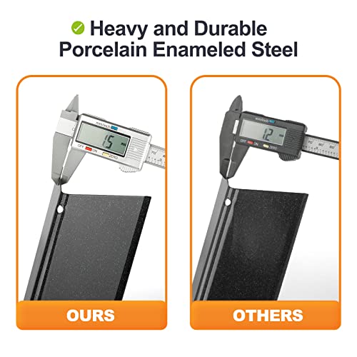 Gcostar 7635 Flavorizer Bars For Weber Spirit I Ii 200 E210 S210 E220 S220 Grill Parts, Porcelain-Enameled Flavor Bars Replacement For Weber Spirit 200 Series Grill With Up-Front Controls,15.3Inch #TOP4