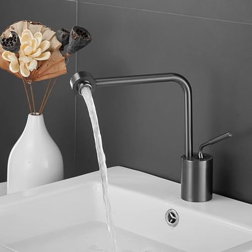 Grifo de baño de un solo manejo para evitar salpicaduras fuera 3