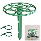 Weihnachtsbaumspitze Grün 5PCS Christbaumspitzenhalter Dekoration Weihnachtsbaumspitzenhalter Weihnachtsbaum Regal Verstellbare Befestigungen Stabilisieren Saisonale Baumkronen-Ornamente 20 x 15CM