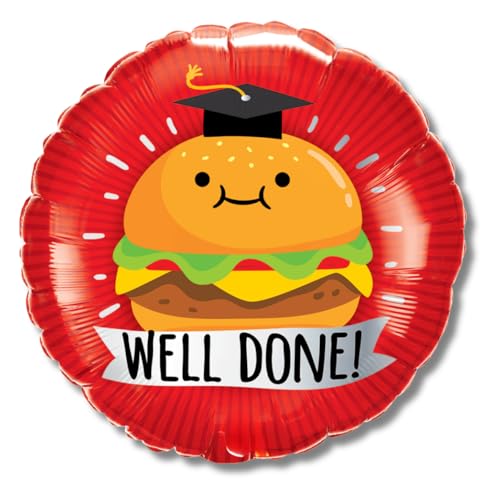 Qualatex 98468 Grad Well Done 18 Round Shaped Foil Balloon
