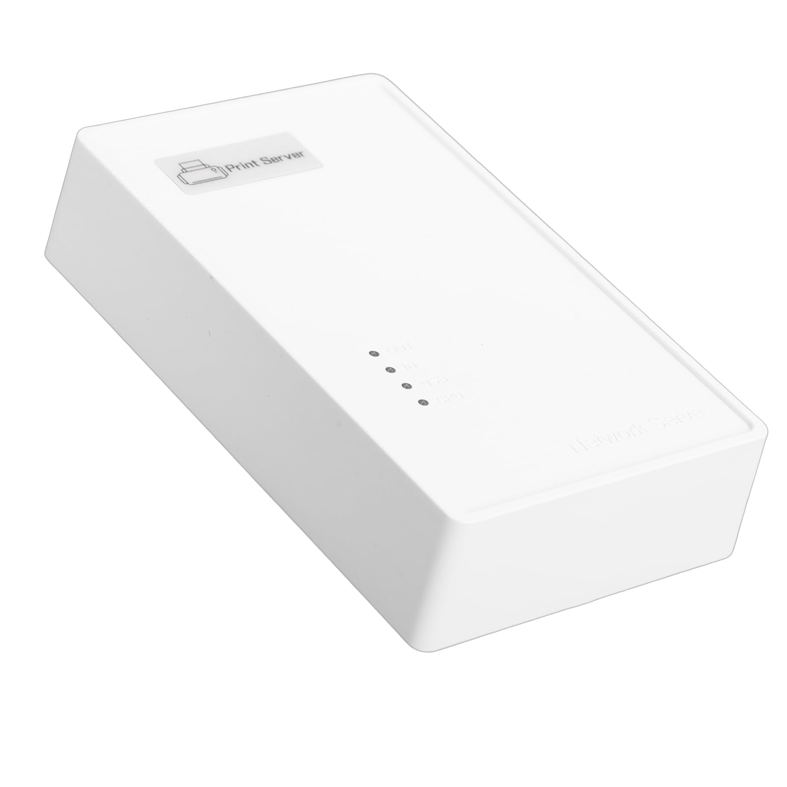 Eujgoov Server di Stampa Wireless USB, Ricevitore Condivisore di Stampanti WiFi per OS X, con Porta USB Rete Stabile per Ufficio