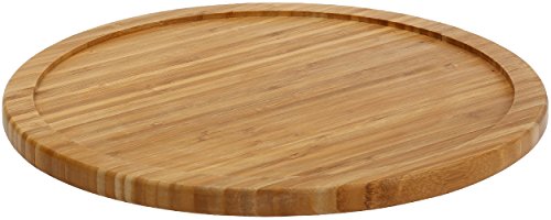 YBM Home Bamboo Wooden Non-Skid Spinner for Kitchen, Pantry, Fridge, Cupboards, or Counter Organizing, Fully Rotating Organizer by YBM HOME - Used condition - US$31.79
