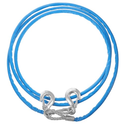 Corde de traction 7 tonnes avec crochets acier 5m pour voiture
