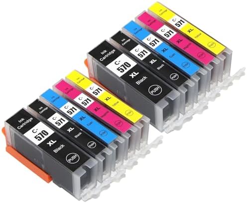 GO Inks C 550/551 – 5set 3 Pack De 15 Cartuchos De Tinta Compatible Con Impresora PGI 550PGBK/CLI 551BK/CLI 551 C/CLI 551 M/CLI 521y Negro/Cyan/Magenta/ Amarillo