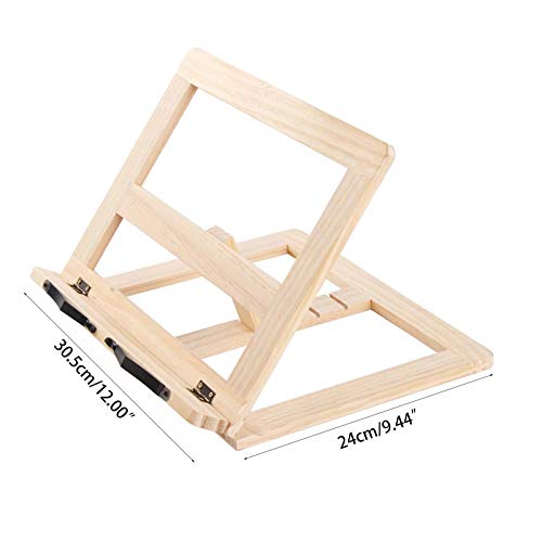 Soporte de madera para libros de cocina: lee tus recetas sin usar las manos 7
