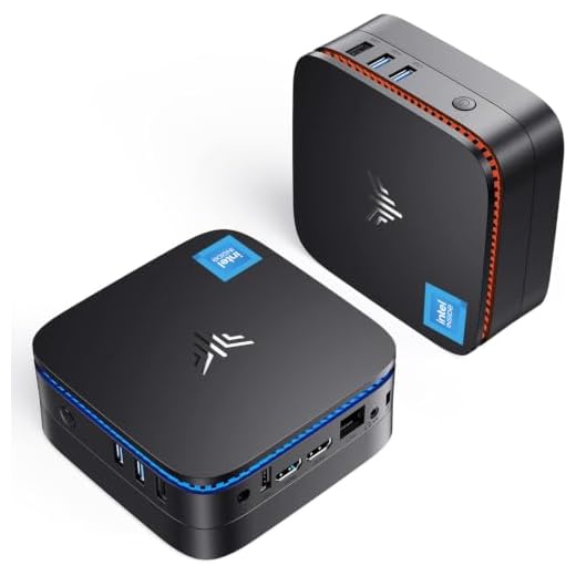Mini PC Windows 11 Pro, Intel Celeron N5105 2.9GHz 16GB DDR4 512GB SSD M.2 Micro Desktop Computer, 4K UHD, WLAN, BT4.2, Gigabit Ethernet, HDMI X 2 für Business, Heimkino