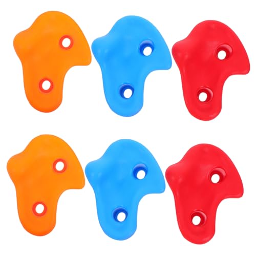 Prises escalade pour enfants et adultes lot de 6 pour aires de jeux