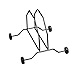 MV-TEK Reggiciclo Singolo a rotelle in Ferro Wheel Kickstand Single Iron