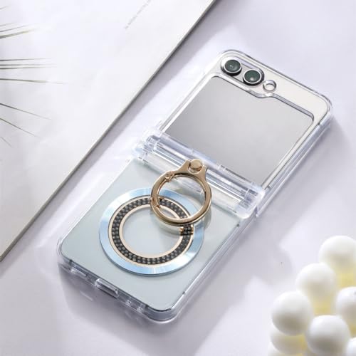 Housse premium Galaxy Z Flip 5 antichoc galvanisée avec anneau
