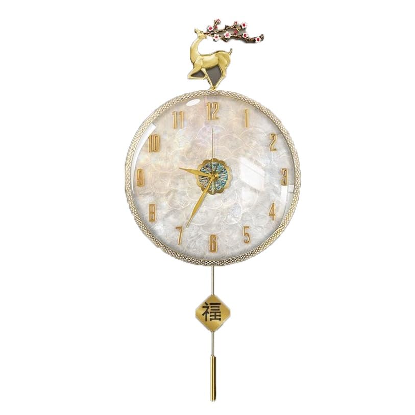 Cucina Orologio da parete di lusso leggero for soggiorno, casa, creativo, semplice Decorazioni per interni