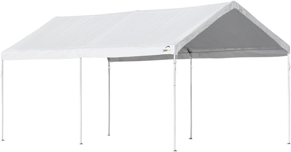 ShelterLogic AccelaFrame Canopy, White, 10 x 20 ft.