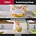 fullstar 50-Piece Plastic Food Storage Containers with Lids (24 Containers & 24 Lids) - Leakproof, BPA-Free, Meal Prep Containers, Reusable Lunch Storage Set for Kitchen Organization (Pack of 50)