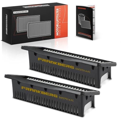 Image of Frankberg 2x Engine Air Filters with Filters insert Compatible with i10 PA 1.2L 2008-2013 Petrol Replace# 281130X200