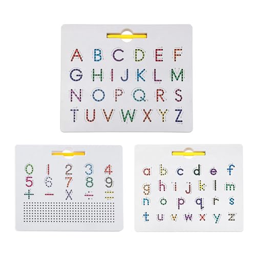Juguete interactivo de aprendizaje de letras magnéticas, regalo didáctico para preescolar