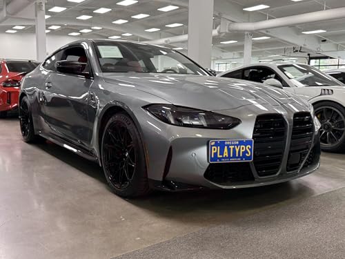 Image of CravenSpeed Platypus License Plate Mount Compatible with BMW M4 | 2021-2026 | No Drilling | Installs in Seconds | Made of Stainless Steel & Aluminum | Made in USA