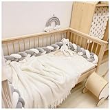 WXJHNYBS Protector De Cuna para Bebé, Suave,Transpirable Chichonera Cuna 140x70...